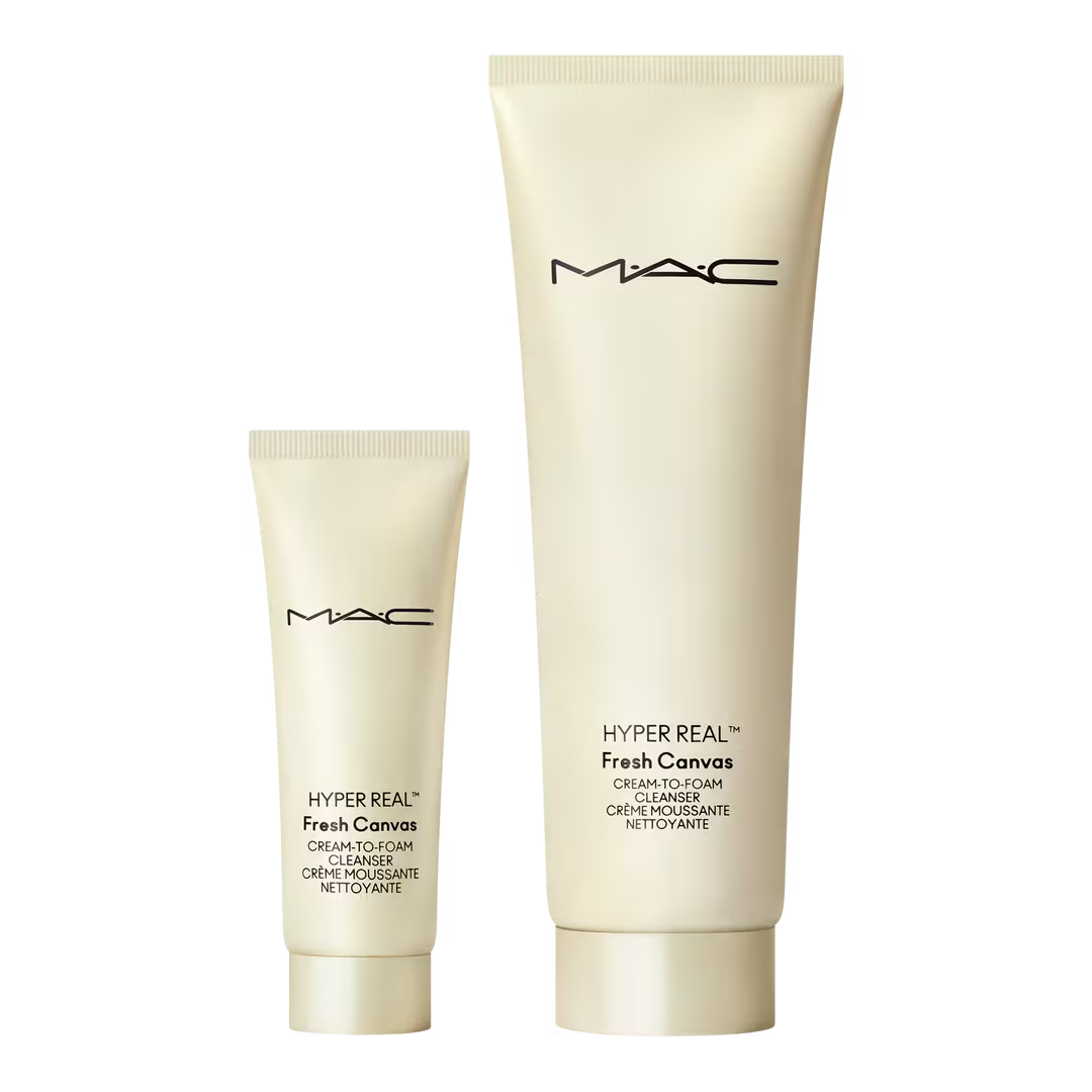 MAC Hyper Real Fresh Canvas Cream to Foam Cleanser - 1 Oz