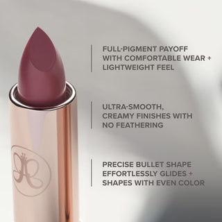 Anastasia Beverly Hills Matte & Satin Velvet Lipstick - Hazelnut
