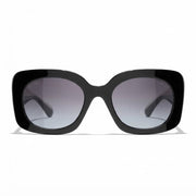 Chanel Women Square Black Gradient Sunglasses
