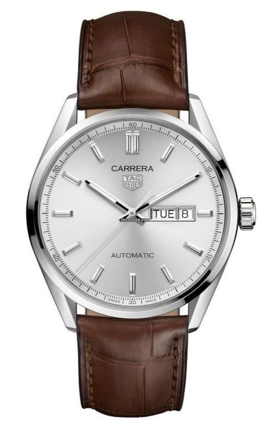 Tag Heuer Carrera Silver Dial Watch for Men - WAR201B.FC6291