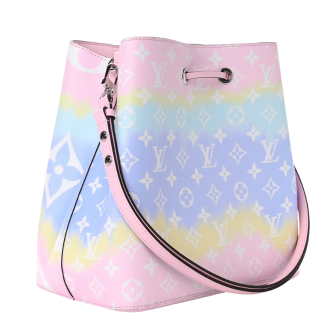 Louis Vuitton Neonoe Escale Monogram Crossbody Bag - Pastel Pink