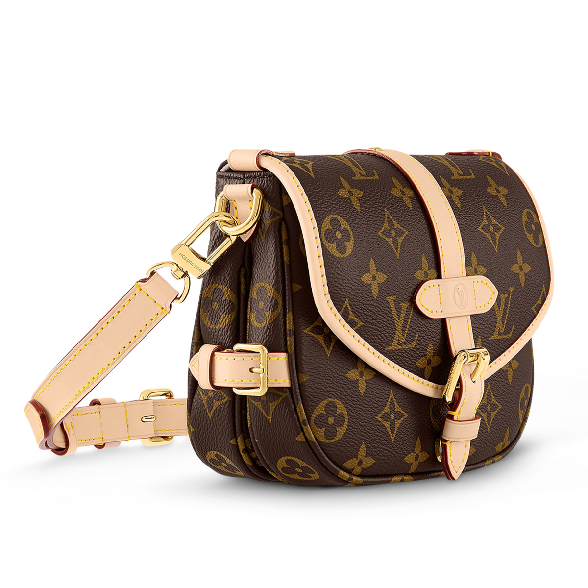Louis Vuitton Saumur BB Handbag - Brown