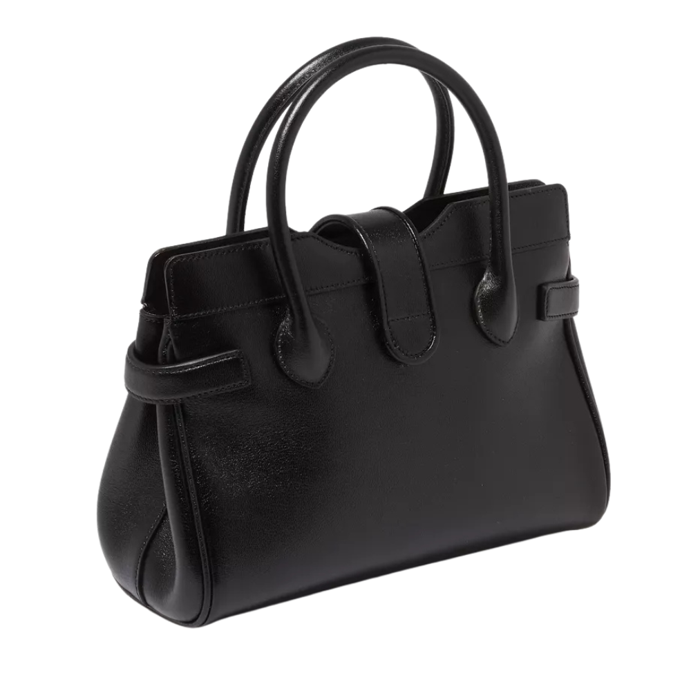 Gucci Small Top Handle Double GG Bag – Black
