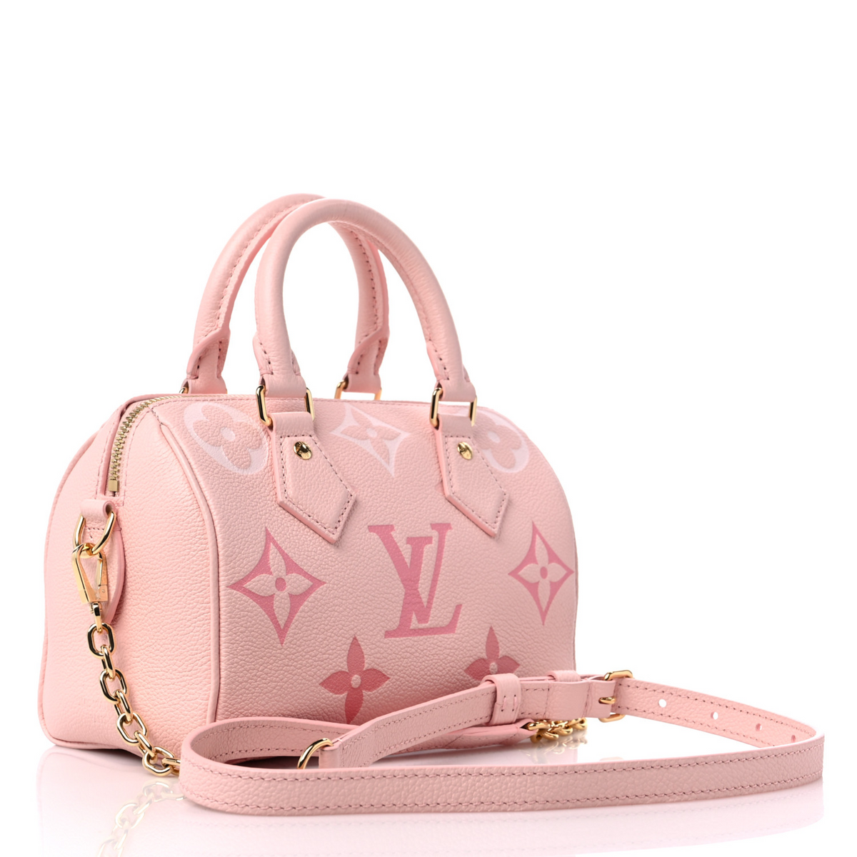 Louis Vuitton Giant Speedy Bandouliere Shoulder Bag - Rose Pink