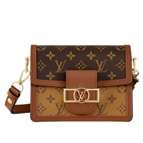Louis Vuitton Dauphine Mini Shoulder Bag - Brown