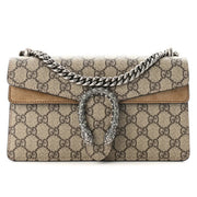 Gucci GG Supreme Dionysus Shoulder Bag – Beige