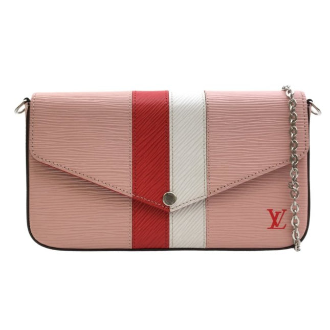 Louis Vuitton Epi Leather Pochette Felicie Wallet - Pink