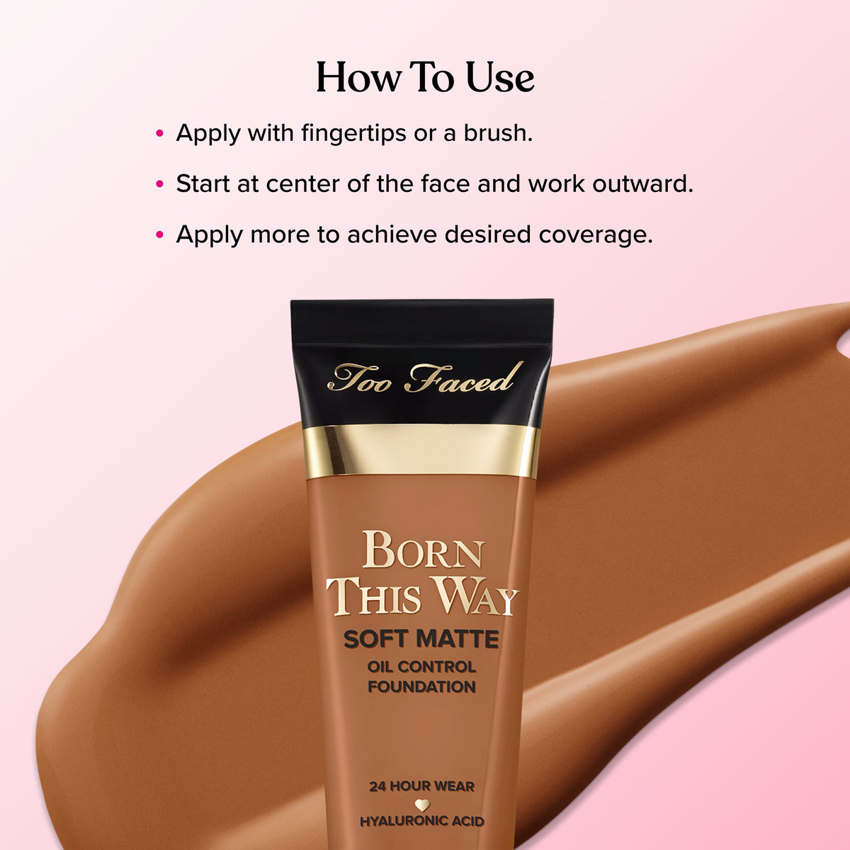 Too Faced Born This Way Soft Matte Foundation - Ganache