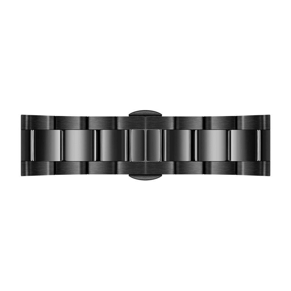 Daniel Wellington Iconic Chronograph Black Dial Black Steel Strap Watch For Men - DW00100642