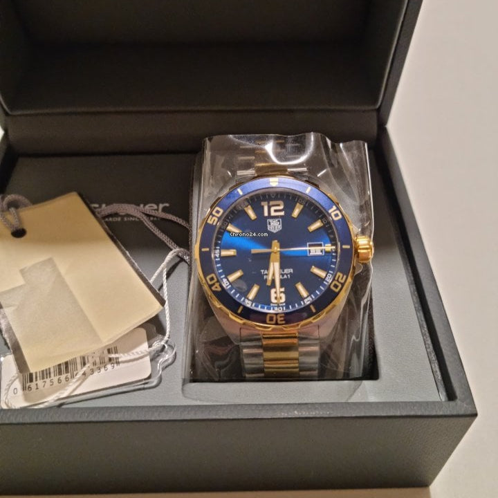 Tag Heuer Formula Blue Dial Watch for Men - WAZ1120.BB0879