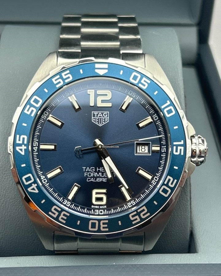 Tag Heuer Formula 1 Blue Dial Watch for Men - WAZ2015.BA0842