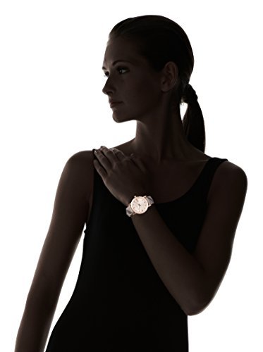 Burberry The City Rose Gold Dial Brown Leather Strap Watch for Women - BU9040