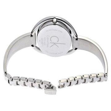 Calvin Klein Impetuous Silver Dial Silver Steel Strap Watch for Women - K4F2N116