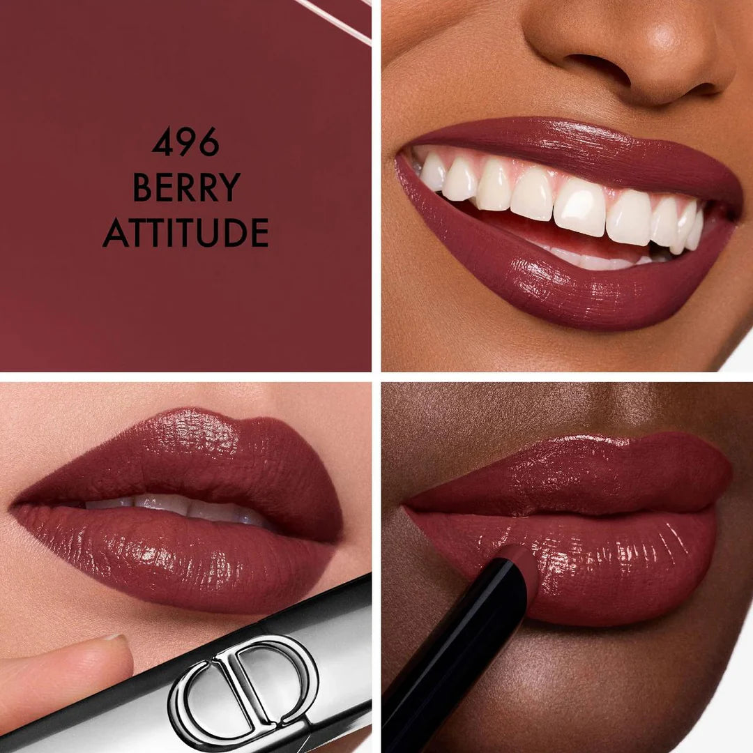Rouge Dior On Stage Lipstick - 496 Berry Attitude
