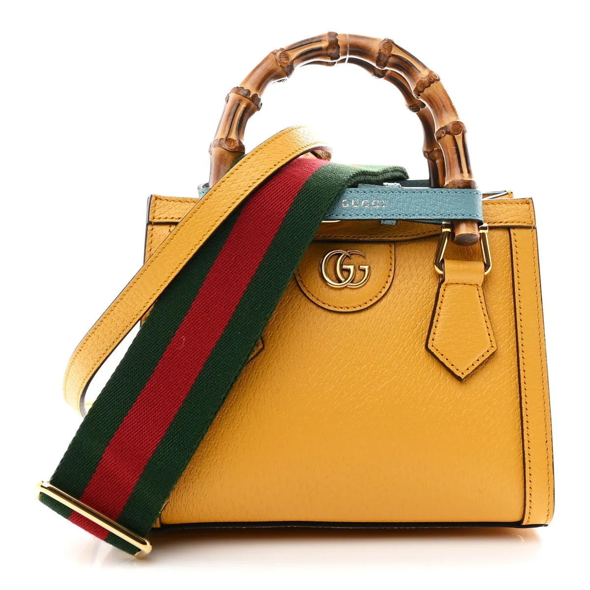 Gucci Diana Mini Tote Bag – Yellow