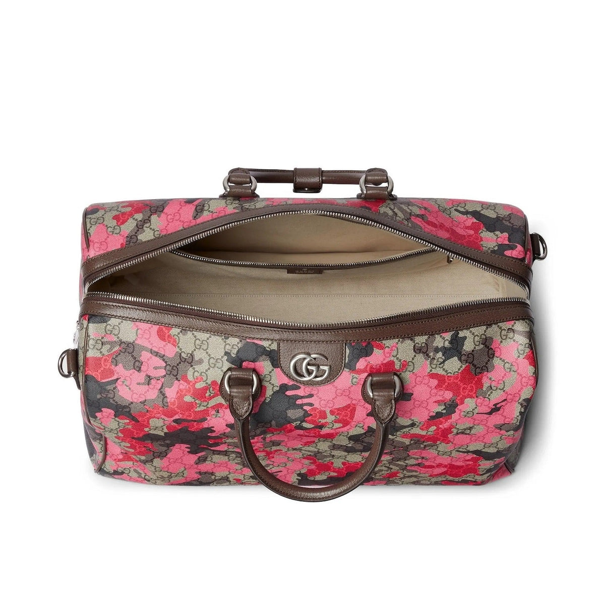 Gucci GG Duffle Bag - Camouflage Pink