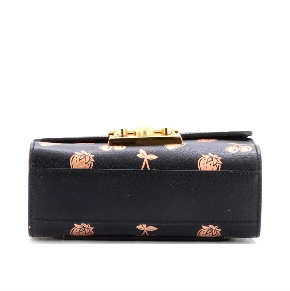 Gucci Padlock Small Berry Shoulder Bag – Black