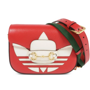 Gucci X Adidas Horsebit 1955 Shoulder Bag – Red