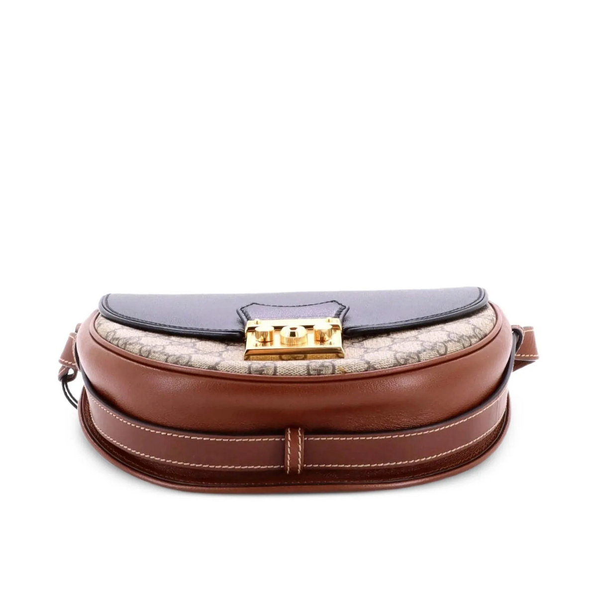Gucci GG Padlock Shoulder Bag – Beige