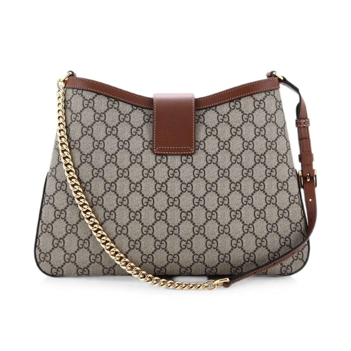 Gucci Padlock Medium Shoulder Bag – Beige