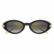 Cartier Panthère de Cat-Eye Women Grey Gradient Sunglasses