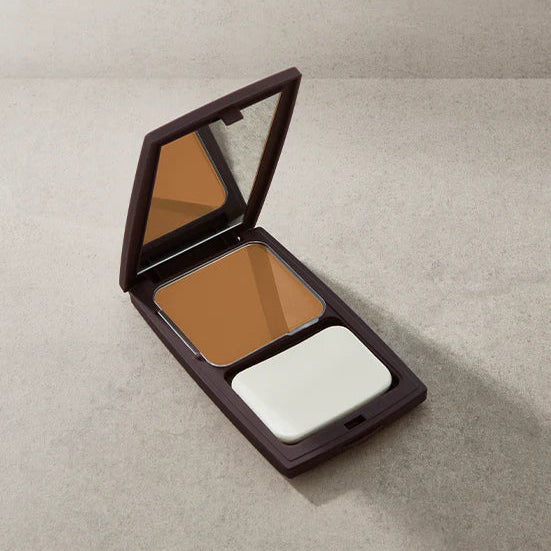 Vasanti Face Base Oil-Free Powder Foundation - V8 Medium Deep Warm