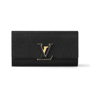 Louis Vuitton Capucines Taurillon Leather Wallet - Black