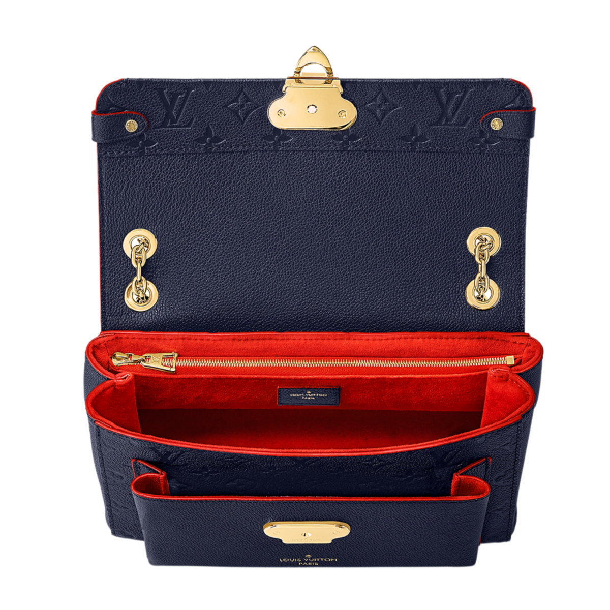 Louis Vuitton Empreinte Vavin PM Shoulder Bag - Marine Rouge