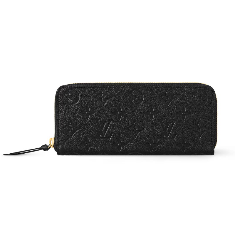 Louis Vuitton Monogram Clémence Wallet - Black