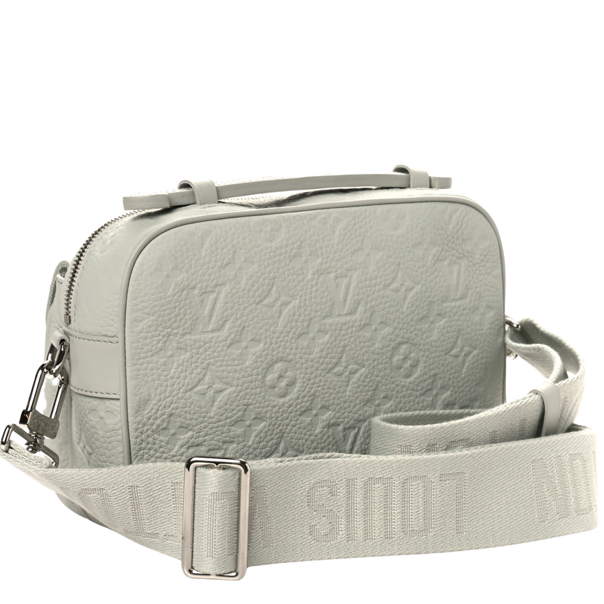 Louis Vuitton S Lock Messenger Shoulder Bag - Mineral Gray