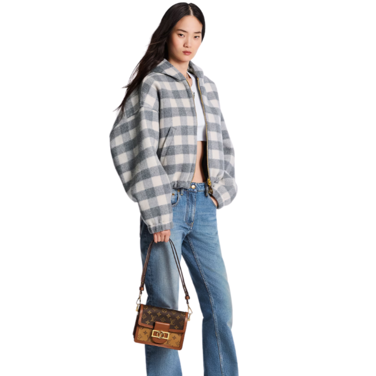 Louis Vuitton Dauphine Mini Shoulder Bag - Brown