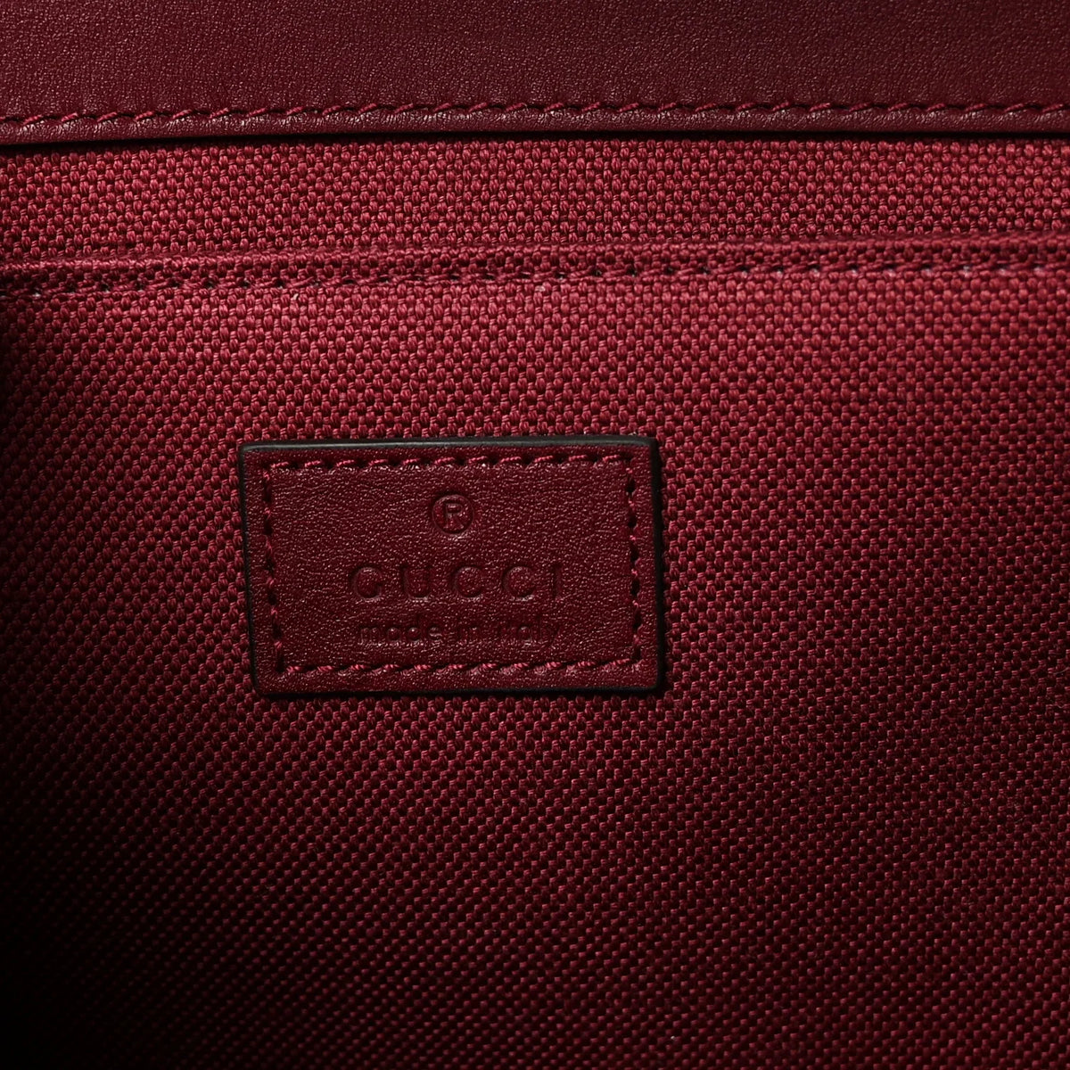 Gucci GG GO Small Shoulder Bag – Bordeaux