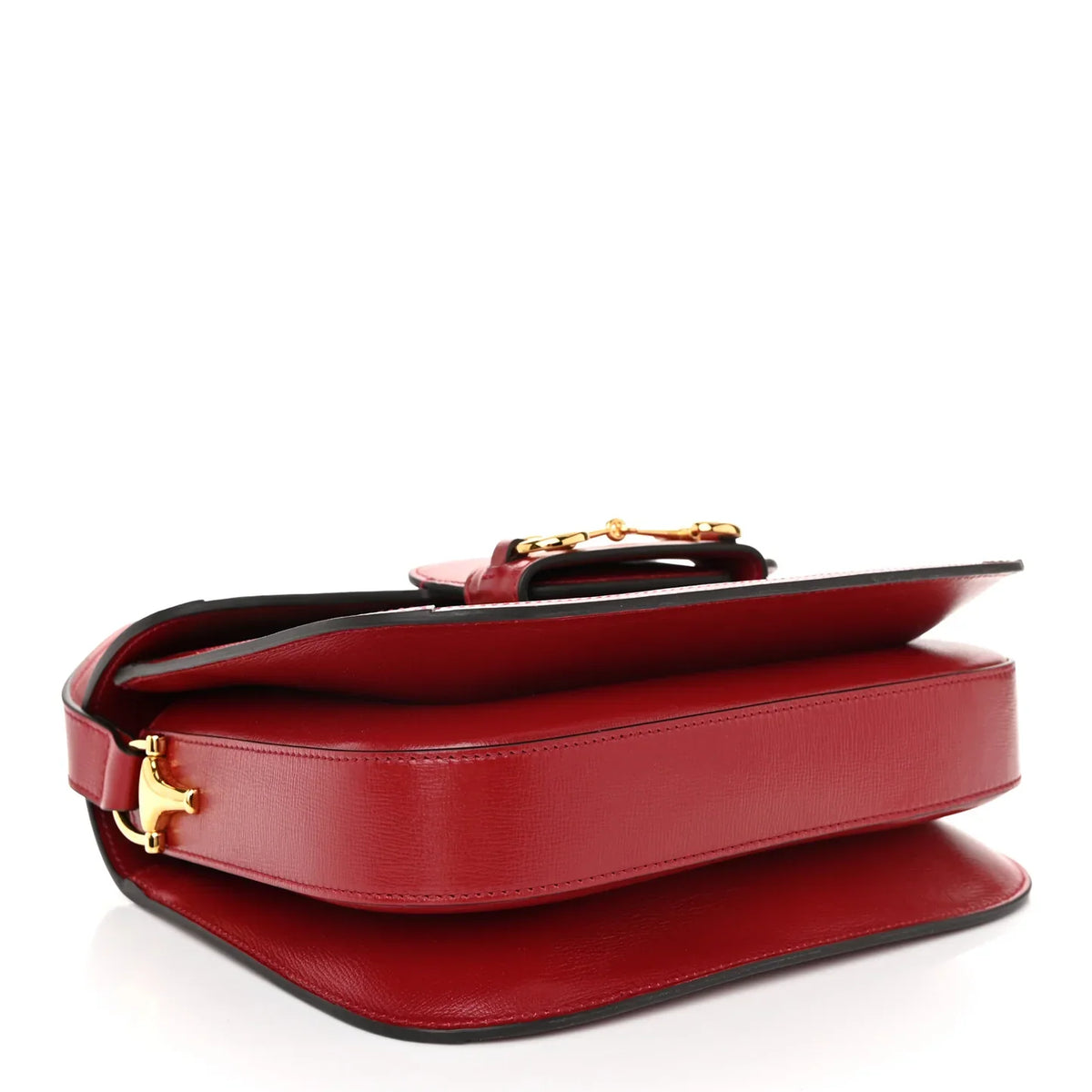 Gucci Horsebit 1955 Small Shoulder Bag - Red