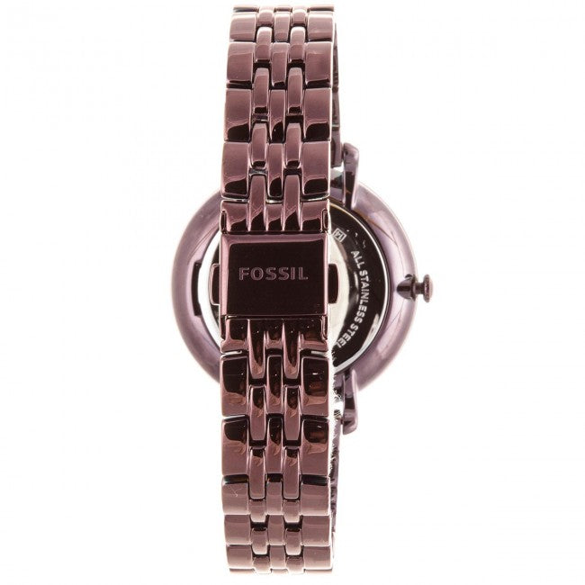 Fossil Jacqueline Brown Dial Brown Steel Strap Watch for Women - ES4100
