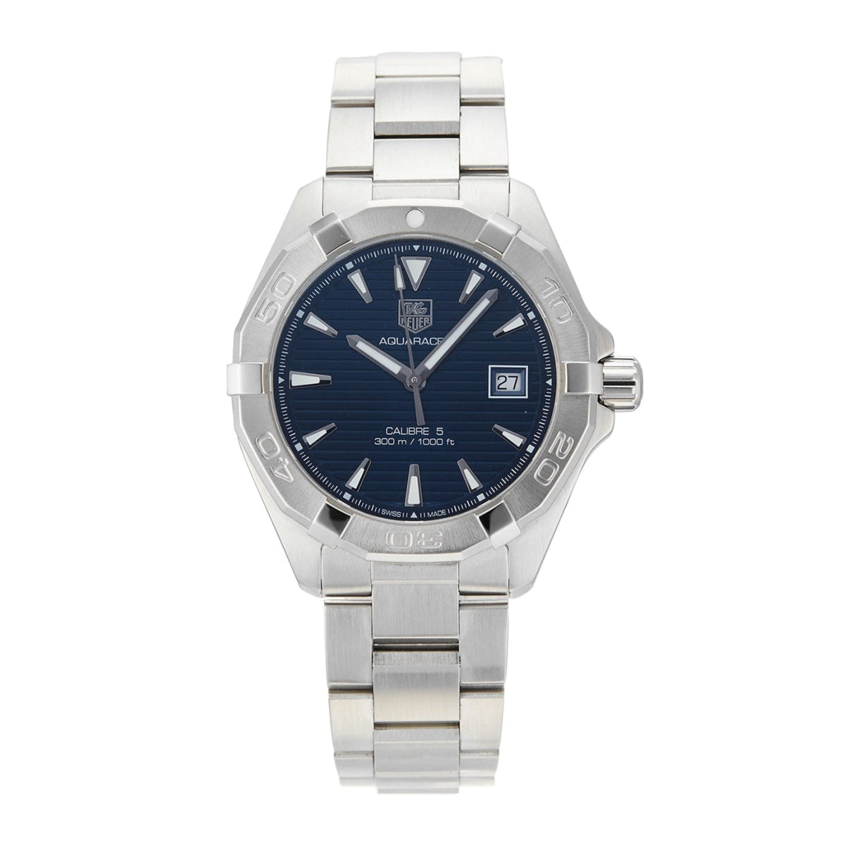 Tag Heuer Aquaracer Blue Dial Watch for Men - WAY2112.BA0928