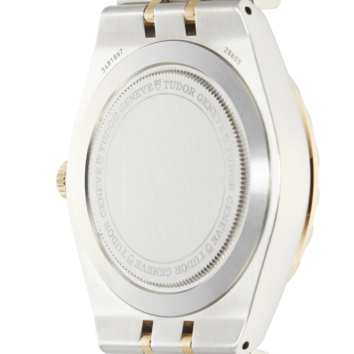 Tudor Royal Automatic Black Dial Two Tone Steel Strap Watch for Men - M28603-0003