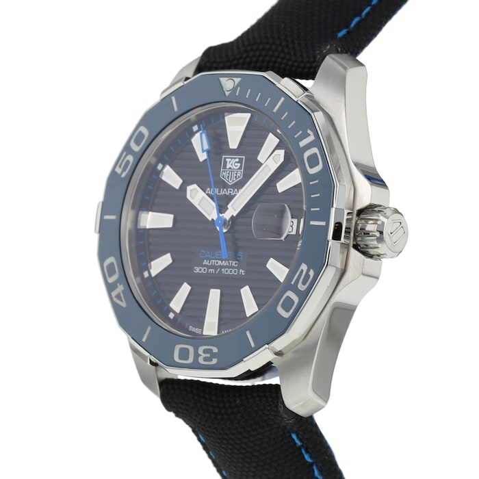 Tag Heuer Aquaracer Blue Dial Watch for Men - WAY211B.FC6363