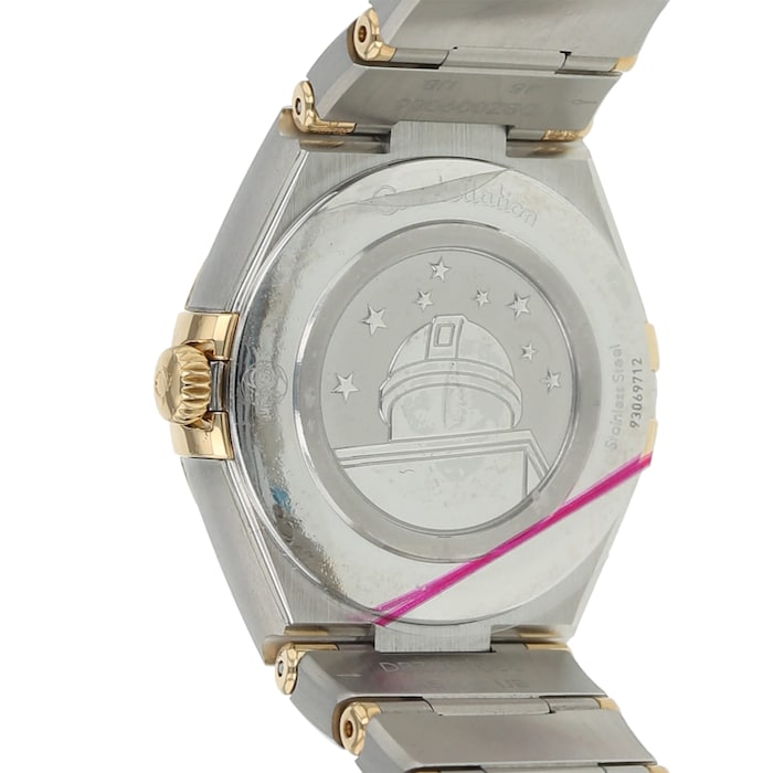 Omega Constellation Manhattan Mother of Pearl Dial Two Tone Steel Strap Watch for Women - 131.20.28.60.55.002