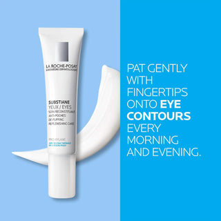 La Roche Posay Substiane Eyes De-Puffing Replenishing Anti Aging Eye Cream - 15ml