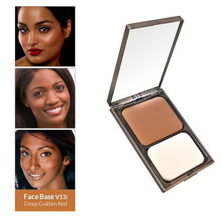 Vasanti Face Base Oil-Free Powder Foundation - V13 Deep Golden Red