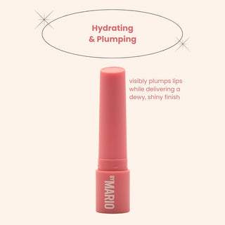 Makeup By Mario Moisture Glow Plumping Lip Serum - Pink Glow (Clear Pale Pink)