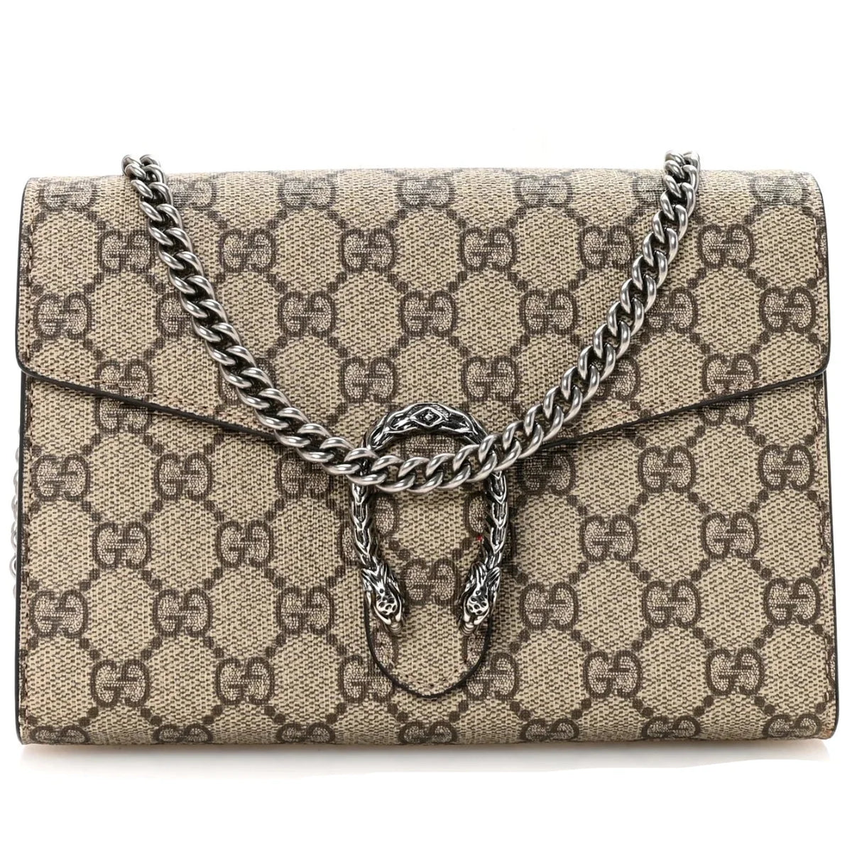 Gucci Dionysus Chain Wallet - Beige