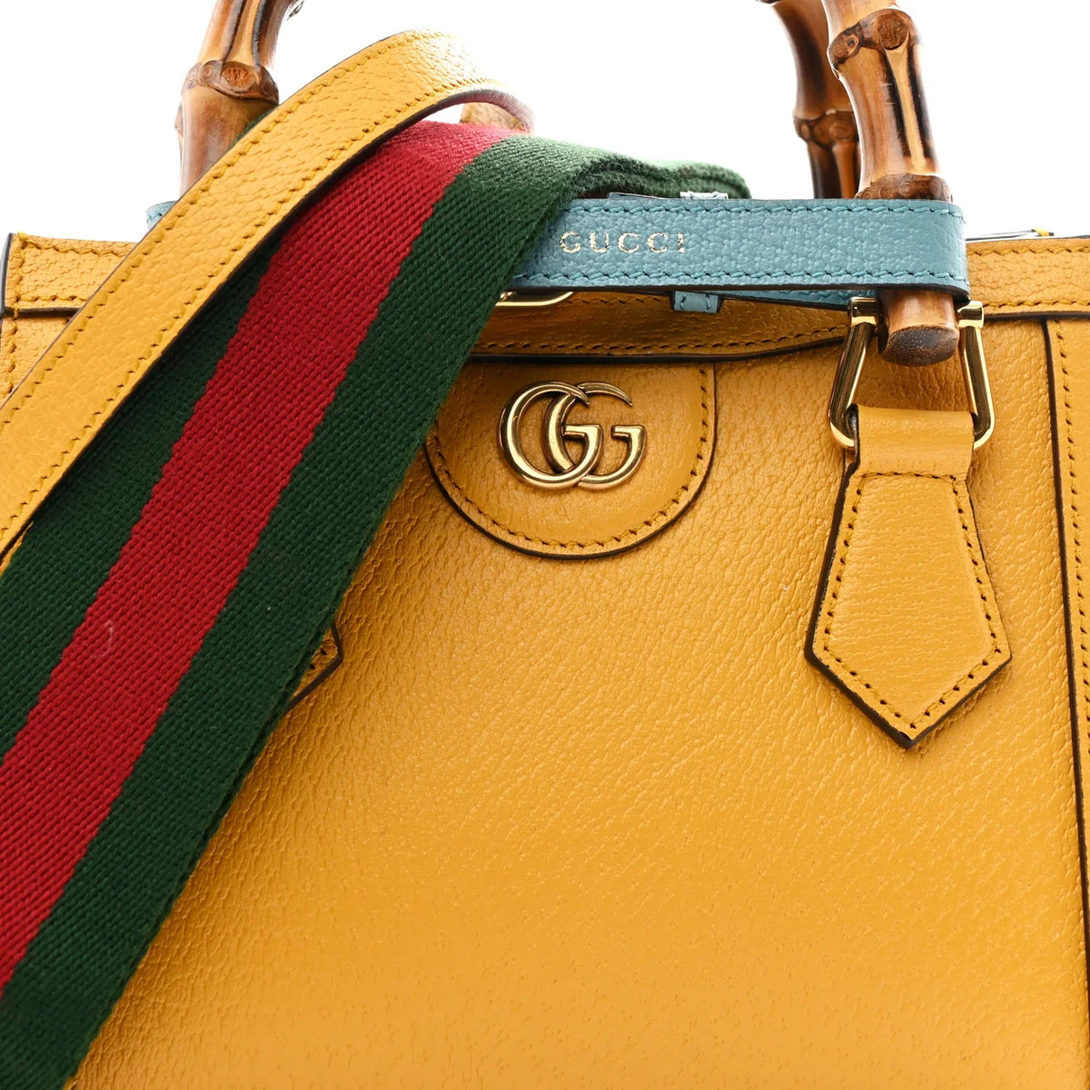 Gucci Diana Mini Tote Bag – Yellow