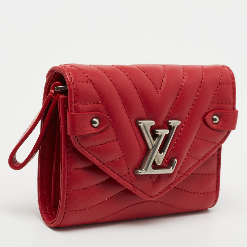 Louis Vuitton New Wave Compact Wallet - Red
