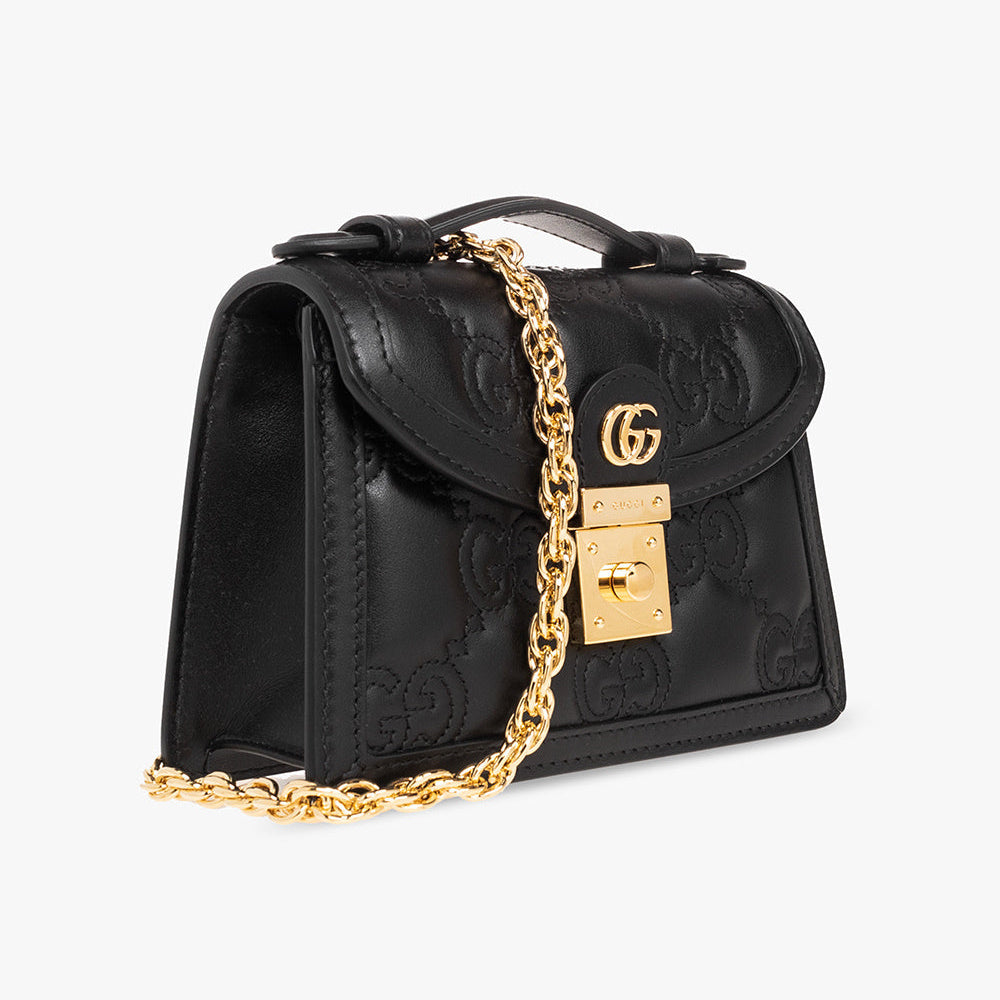 Gucci Ophidia Mini Shoulder Bag - Black