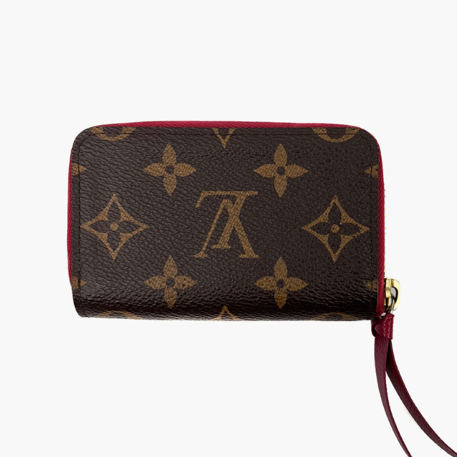 Louis Vuitton Monogram Canvas Zippy Multicartes Wallet - Fuchsia