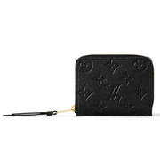 Louis Vuitton Monogram Empreinte Zippy Coin Purse - Black