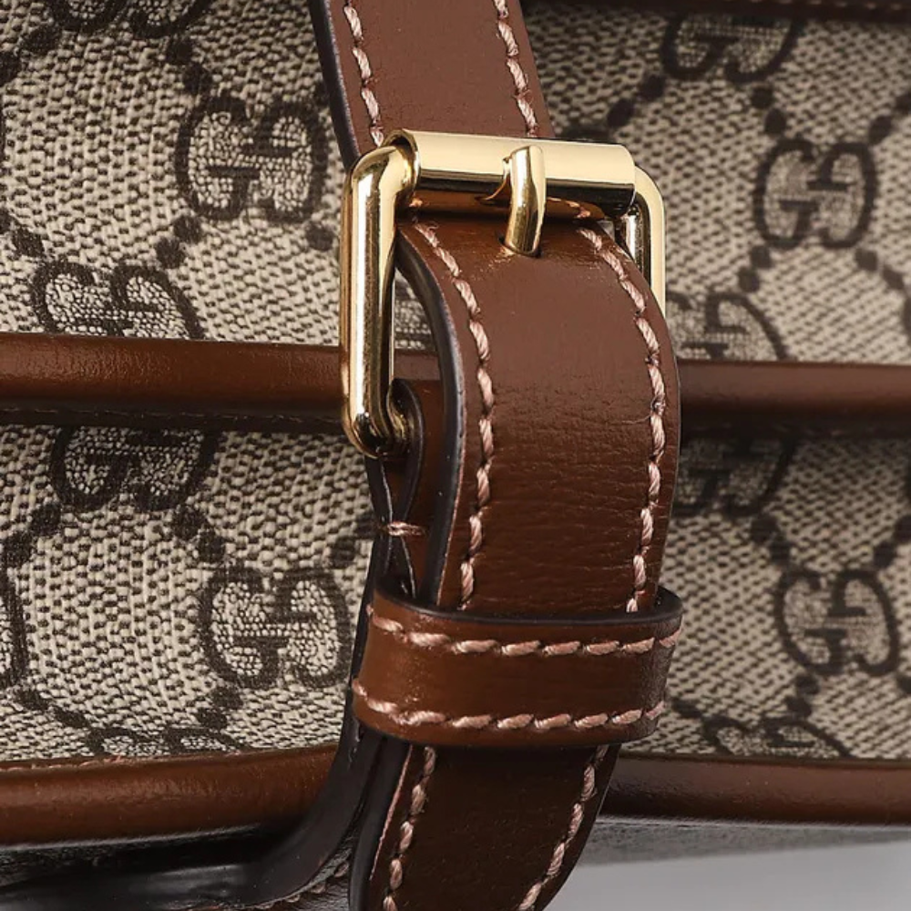 Gucci GG Supreme Mini Shoulder Bag – Beige