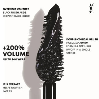Yves Saint Laurent Mini Lash Clash Extreme Volume Mascara -Black
