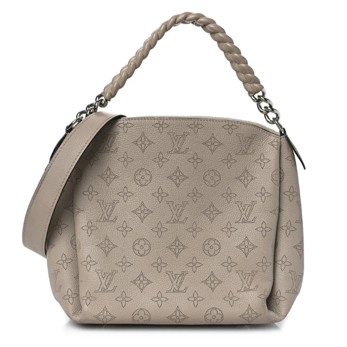Louis Vuitton Mahina Babylone Chain BB Tote Bag - Galet